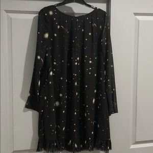 Victoria’s Secret Black Starburst Babydoll Dress